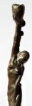 Edgardo Simone 1920's Smoke Nudes Candlesticks