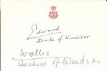Duke and Duchess of Windsor