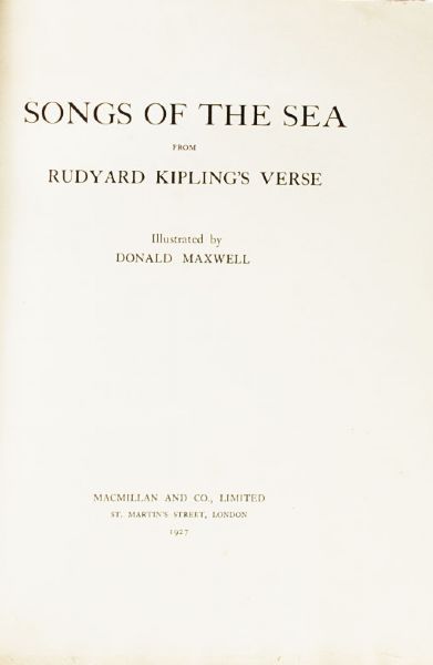 Rudyard Kipling Signed Limited Edition