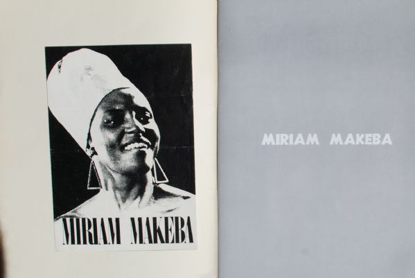 Miriam Makeba Signed Program
