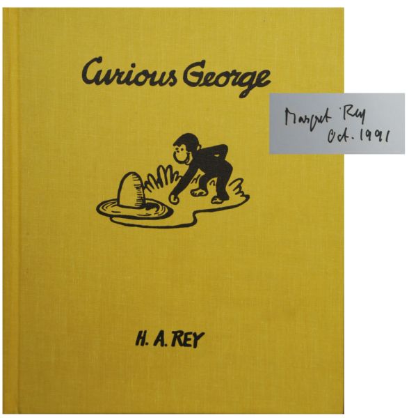 Margret Rey Signed Curious George