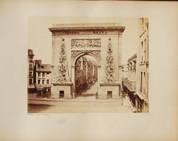 Eduardo Baldus Vues de Paris 1850-60 Albumen photographs