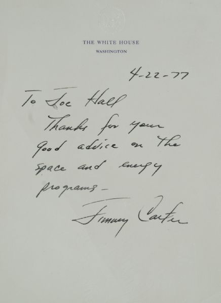 Rare, Jimmy Carter ALS as President