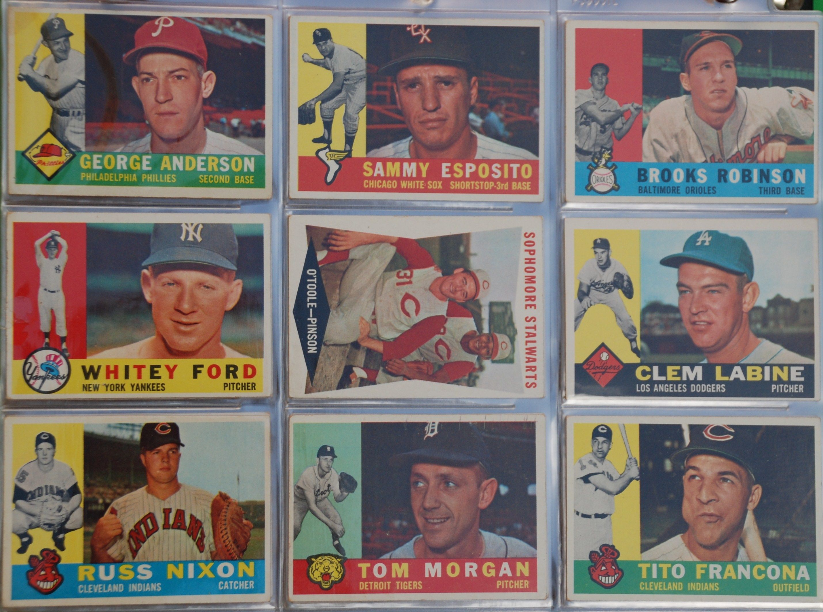 Lot Detail - 1960 Topps Baseball Complete Collection