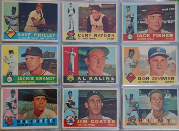 1960 Topps Baseball Complete Collection