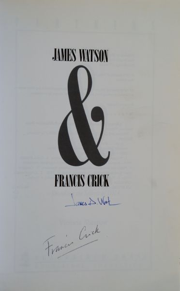 Francis Crick and James D. Watson