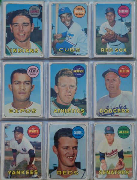 1969 Topps Baseball Complete Set of 664 cards