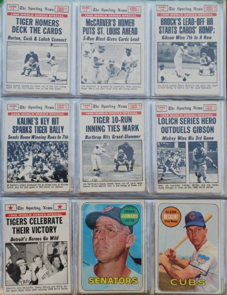 1969 Topps Baseball Complete Set of 664 cards