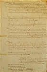 1708 Royal Governor Of Boston Asks Queen Anne for Protection from the Enemy