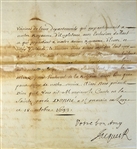 King James II Signed Letter