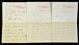  King Edward VIII 1894-1936 and King George VI 1895-1952 signed letters 