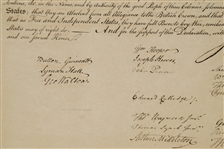 William J. Stone for Peter Force: The Declaration of Independence