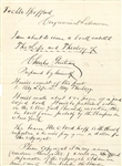 Guiteau Collection (Garfield Assasination), With Guilty Plea signed by the 12 Jurors!