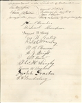 Guiteau Collection (Garfield Assasination), With Guilty Plea signed by the 12 Jurors!
