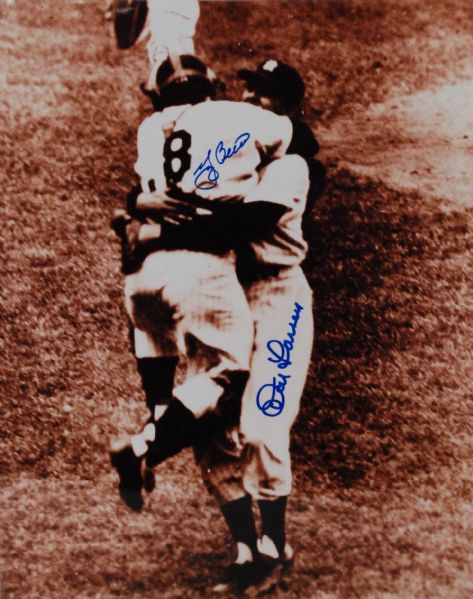 Don Larson & Yogi Berra Perfect Game