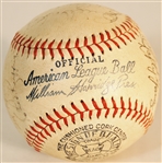 1936 New York Yankees Signed Baseball