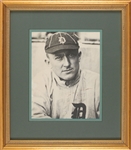 Ty Cobb - Fabulous Signed Photo