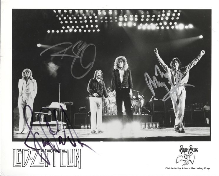 Led Zeppelin Signed Photos