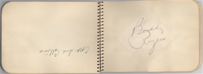 Autograph Album ( Judy Garland, Eddie Cantor, George Burns..)