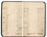 Orville Wright Signed Personal Deposit Book.