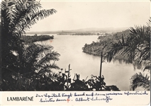Albert Schweitzer:2 Signed Postcards