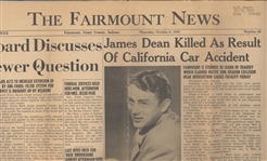 James Dean- High School Year Books & Newspaper