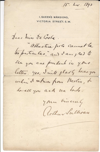 Arthur Sullivan (Gilbert & Sullivan) 