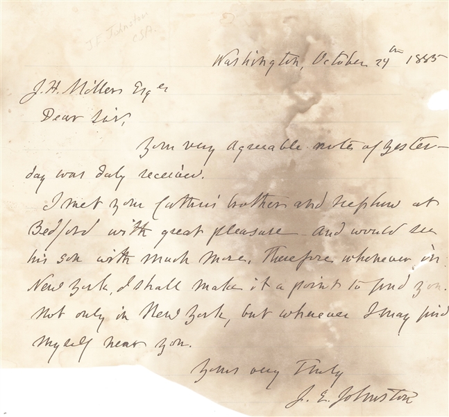 Joeseph E. Johnston ALS