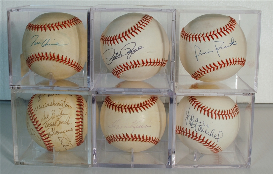 Signed  Baseball lot
