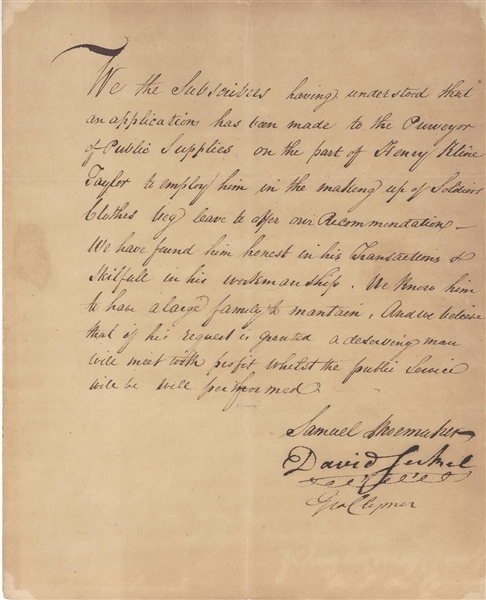 Declaration of Independence: George Clymer