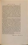 Limited to 251 Copies With a Signed Story  by Mark Twain, Theodore Roosevelt and Carnegie as well as 106 other authors!