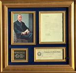 President Calvin Coolidge  Extremely Rare Presidential Paycheck 