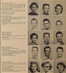 Buddy Holly Senior yearbook (1955