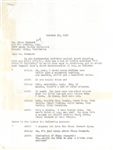 Jimmy Stewart Signed Movie Contracts 