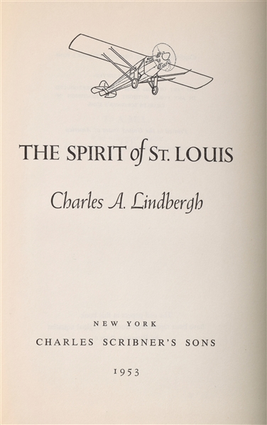  Charles Lindbergh -The Spirit Of St. Louis (Presentation Edition)