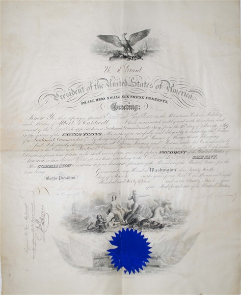 Ulysses S. Grant Naval Appointment