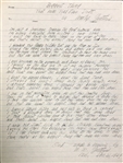 Woody Guthrie "Biggest Thing That Man Has Ever Done"  original autograph lyrics