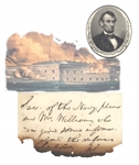  Abraham Lincoln efforts to reinforce Fort Sumter, Prior to the Civil War, Note to Secretary of Navy