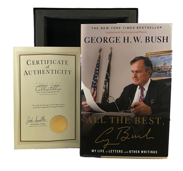 George Bush Signed Limited Edition