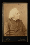 Franz Liszt Signed Photo
