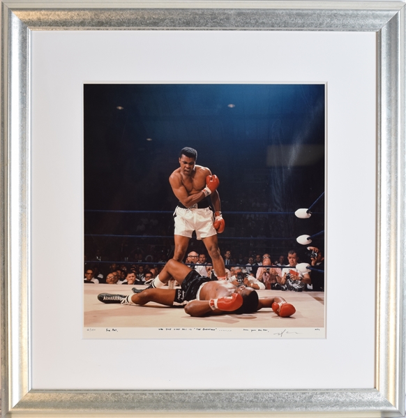 Ali Vs. Liston One of the Most Iconic Sports Photos Ever Taken!