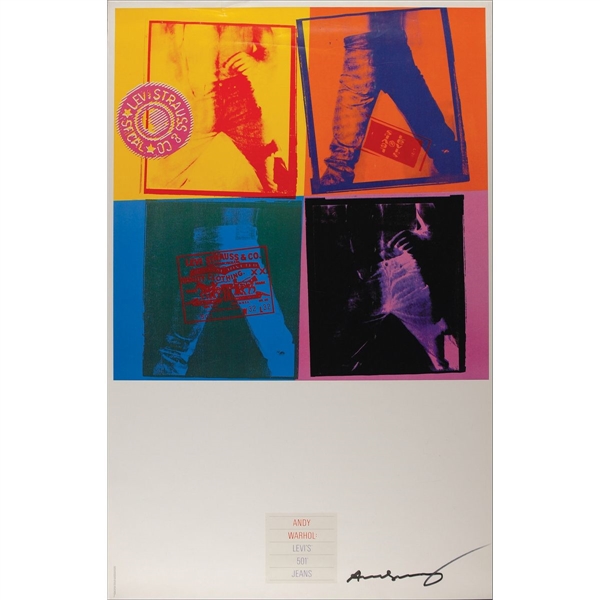 Andy Warhol Signed Print