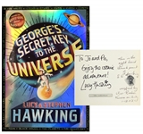 Stephen Hawking GEORGES KEY TO UNIVERSE, Inscribed