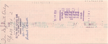Tennessee Williams Check