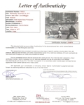 Joe Dimaggio & Bob Feller Signed Photo