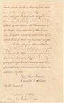 Chester A. Arthur Letter Of State