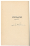 D. H.  Lawrence ; Signed book: Lady Chatterley's Lover