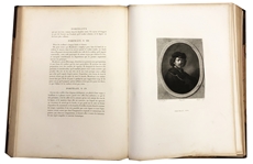 LE MUSÉE FRANÇAIS RECUEIL COMPLET DES TABLEAUX, STATUES, ET BAS-RELIEFS BY SIMON-CELESTIN CROZE-MAGNAN Only 600 Printed!