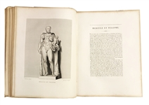 LE MUSÉE FRANÇAIS RECUEIL COMPLET DES TABLEAUX, STATUES, ET BAS-RELIEFS BY SIMON-CELESTIN CROZE-MAGNAN Only 600 Printed!