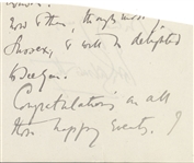 John Galsworthy and Walter Crane